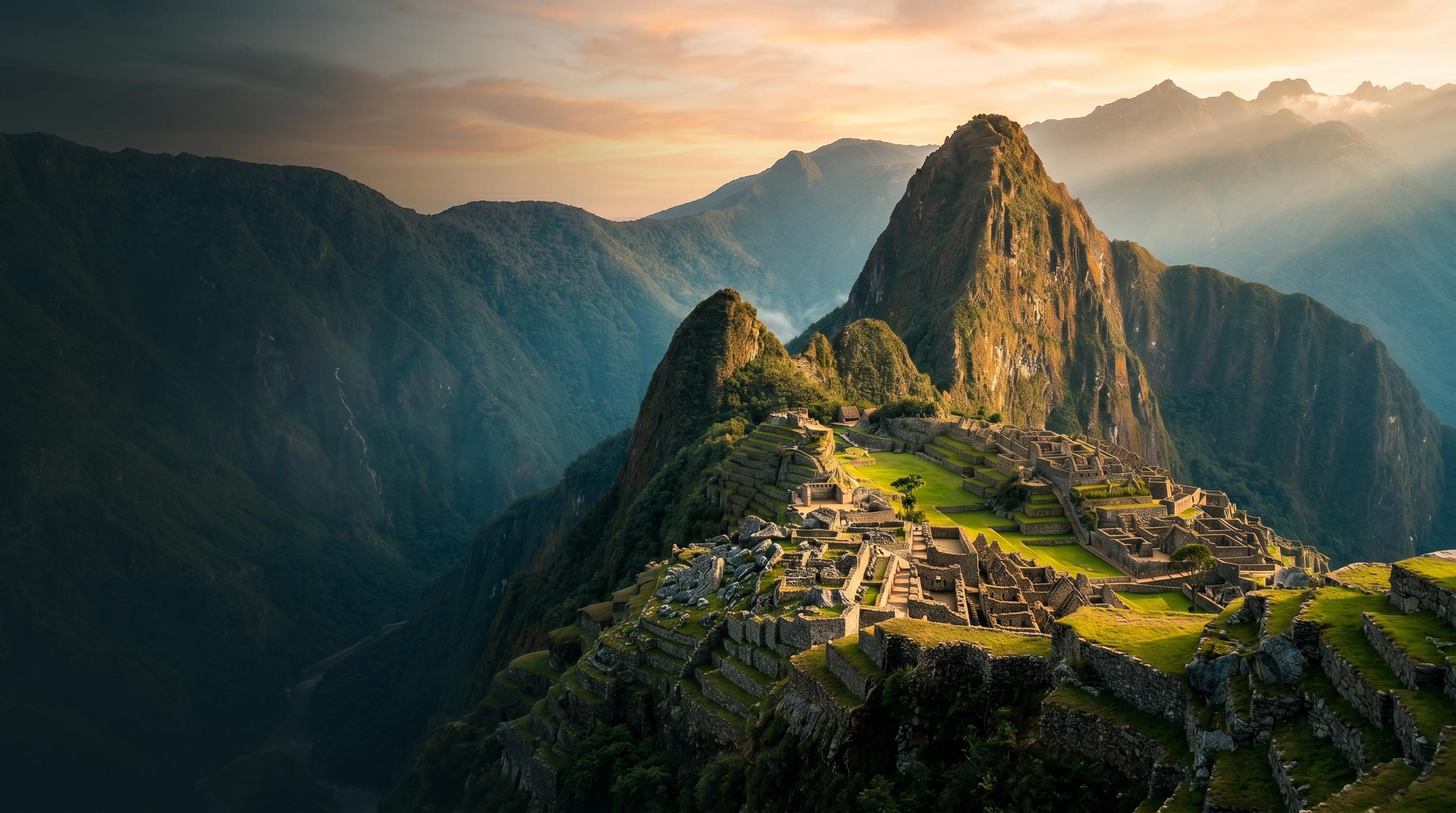 Viajeros en Machu Picchu